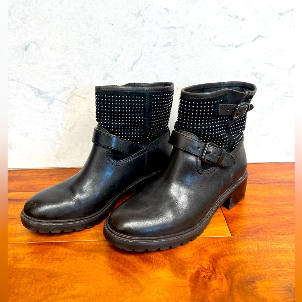 Coach “Gates” Studded Boot